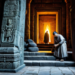 Runestone Discovery**

"A team of fully clothed adventurers in appropriate attire, exploring an ancient temple in Thailand. Intricate carvings and glowing runestones illuminate the scene. Safe for work. High detail, perfect anatomy, natural lighting, professional quality."

**